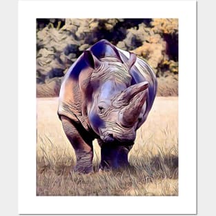 The rhino Posters and Art